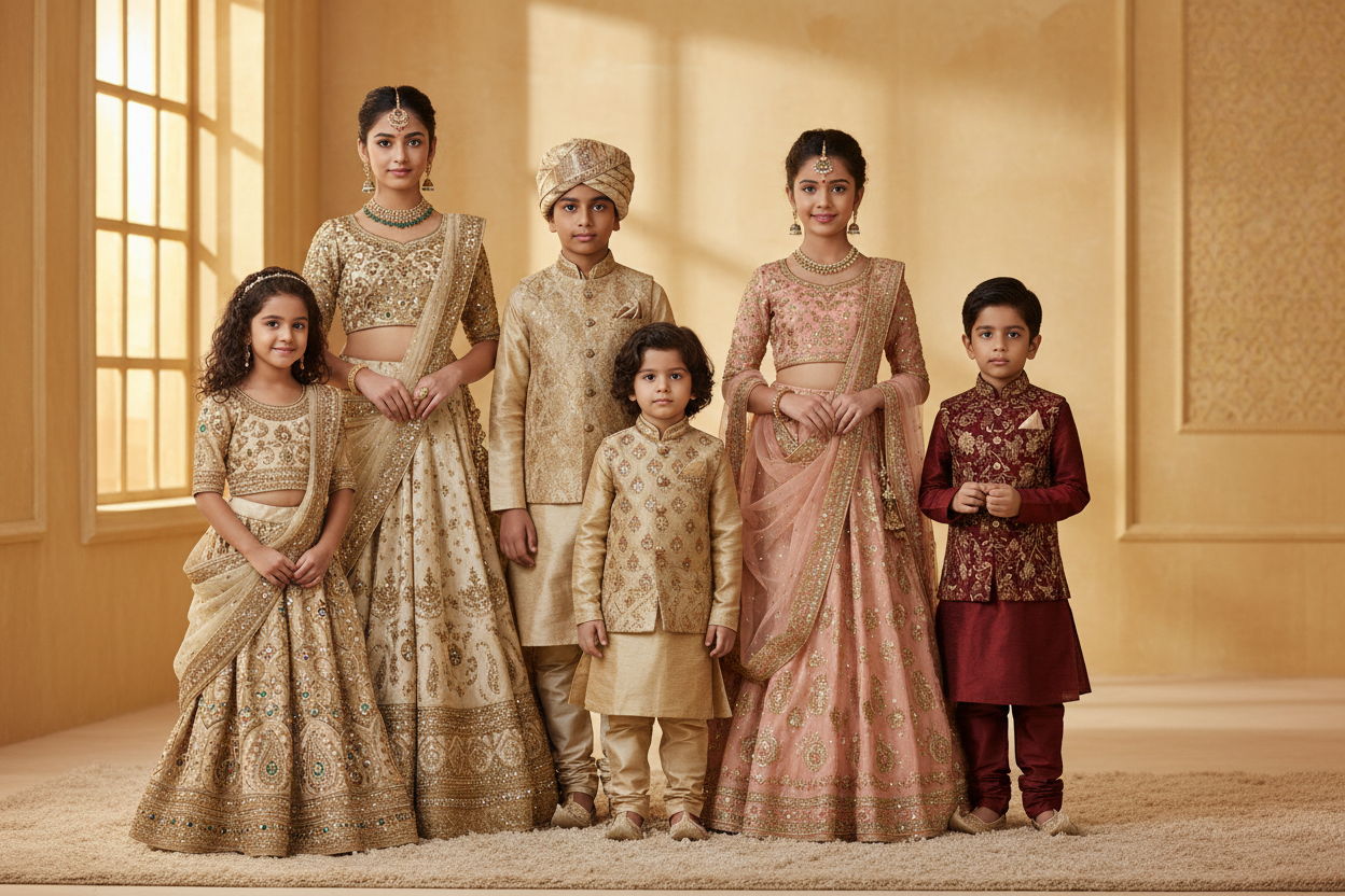 more towards indian dress