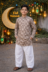 Boys Traditional Kurta Shalwar – Eid & Festive Collection Set 6