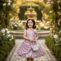 Little Grace Shimmer Party Dress – Enchanted Rose