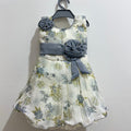 Elegant Floral Party Dress for Baby Girls (12–18 Months)