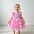 Inaabia Layered Tulle Princess Party Dress